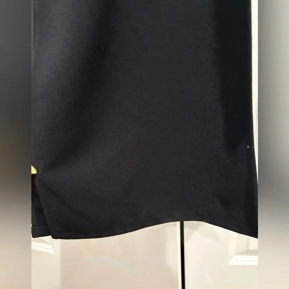 Atoir Reformation Jana Bow Dress Size 6 Slit Black and Cream Black Tie Formal - Picture 12 of 14